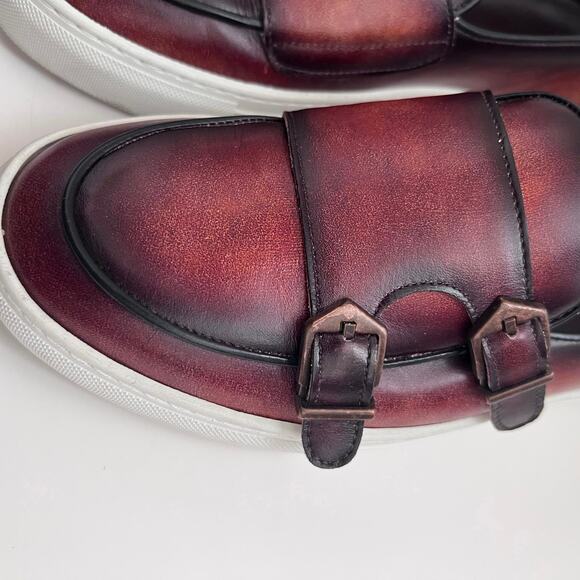 R|A Robert August The Foster Ave. Monk Sneaker No. 4034 Men Size 7.5 - Picture 4 of 16